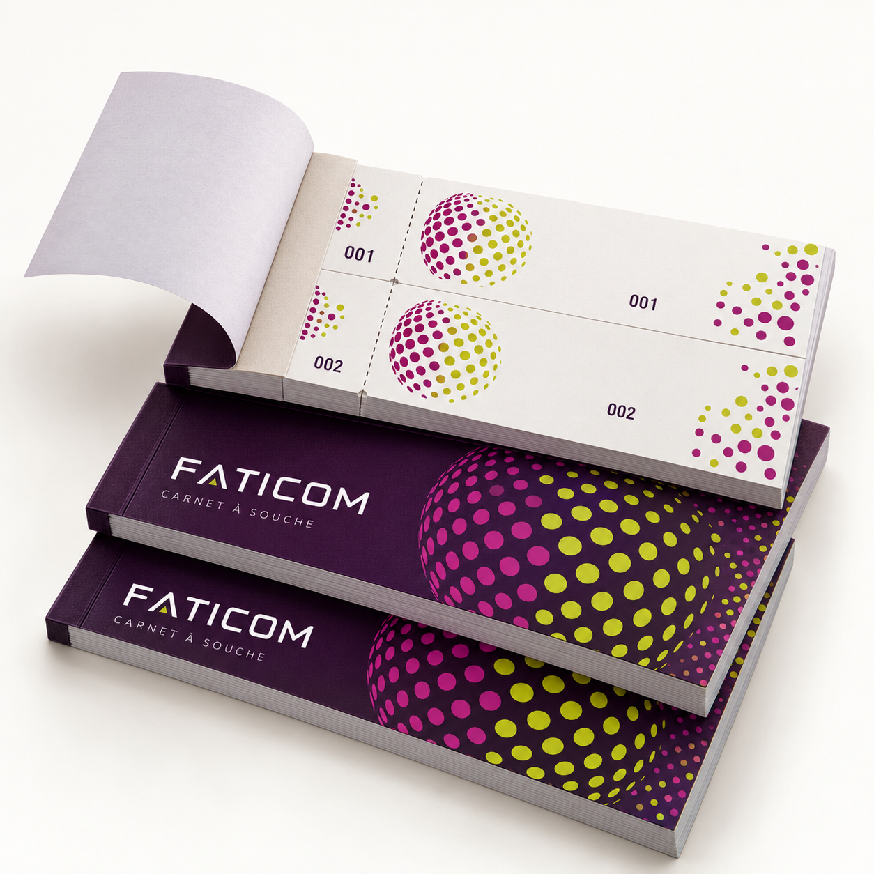 Carnets à souche