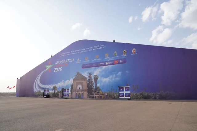 Entrée du salon Marrakech Air Show 2026