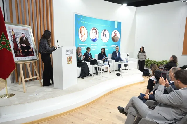 Espace de discussion à la COP29